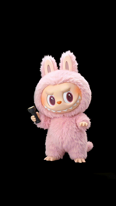 Rainbow Labubu